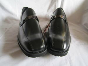 タグ付 紳士靴 ビジネスシューズ ALPHA CUBIC アルファキュービック 日本製 撥水仕上 温度調整素材プレサーモシューズ 27.5EEE ブラック