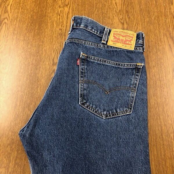 【FD093】Levi's 505 W38 L30 ジーンズ ジーパン デニムパンツ メンズブランド古着 リーバイス505 送料無料