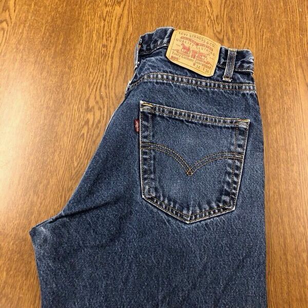 【FD110】CANADA製 Levi's 505 W34 L36 ジーンズ ジーパン デニムパンツ メンズブランド古着 リーバイス505 送料無料