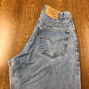 【FD148】CANADA製 Levi's 560 W33 L34 ジーンズ ジーパン デニムパンツ メンズブランド古着 リーバイス560 カナダ製 送料無料