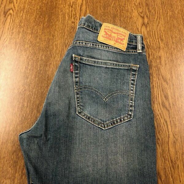 【FD182】Levi's 505 W32 L30 色落ち加工 ジーンズ ジーパン デニムパンツ ストレッチ生地 メンズブランド古着 リーバイス505 送料無料