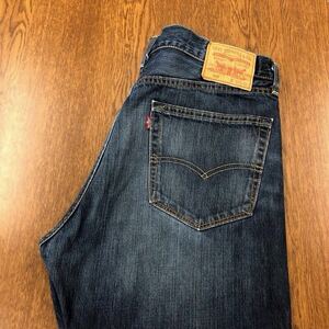 【FD252】Levi's 505 W36 L32 色落ち加工 ジーンズ ジーパン デニムパンツ メンズブランド古着 リーバイス505 送料無料