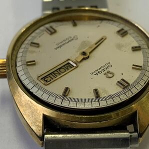 V422-H5-1842 ◎ OMEGA オメガ Seamaster シーマスター Cosmic コスミック 166036-TOOL 107 自動巻き デイデイト メンズ 腕時計 不動の画像5