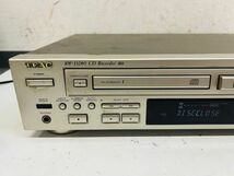 YN25-I50-944 TEAC ティアック CDレコーダー RW-D280 通電確認済み_画像2