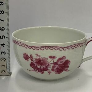 W418-I57-2033 LIMOGES リモージュ 茶器セット ミルクポット カップ＆ソーサー 6客 花柄 6客セットの画像7