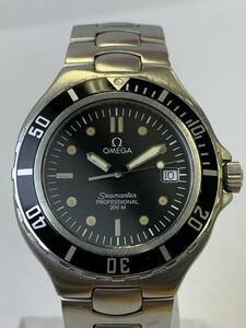 T428-K41-763◎ OMEGA オメガ シーマスター SEAMASTER プロフェッショナル 200M デイト メンズ QZ 稼働