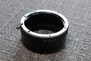 Canon EOS EF RF lens adaptor EOS R RF mount adaptor telescope 48mm filter installation possibility 