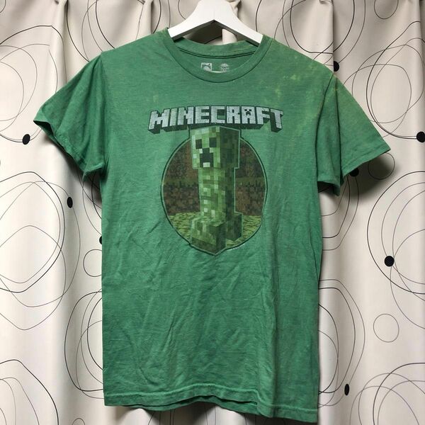 【Minecraft マインクラフト】mojang JINX Creeper クリーパー Tシャツ 半袖 ユニセックス US古着