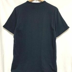 ★美品 FRED PERRY フレッドペリー RINGER T-SHIRT 月桂樹刺繍 リンガーTシャツ ブラック Mの画像5