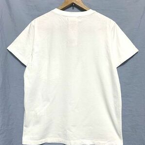 ★新品タグ付き REMI RELIEF レミレリーフ オフホワイト 上質コットン ポケットTシャツ 日本製 Mの画像3