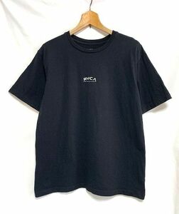 ☆美品　RVCA ルーカ　コンパクトロゴ オーバーサイズTシャツ ブラック M