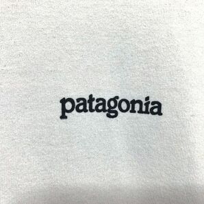 ☆美品 patagonia パタゴニア Shop Sticker Responsibili Tee ロゴプリント ロングスリーブTシャツ ホワイト Sの画像5