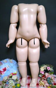  unused!? navy blue position French body appearance approximately 70cm/ custom . doll game yellowtail .jumo-a-te-