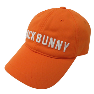 【1円】JACK BUNNY ジャックバニー キャップ オレンジ系 FR [240101032746]