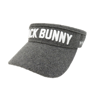 【1円】JACK BUNNY ジャックバニー サンバイザー グレー系 FR [240101015448]