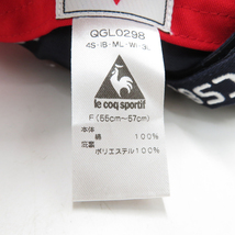 【1円】LE COQ GOLF ルコックゴルフ キャップ ネイビー系 F [240101018619]_画像8