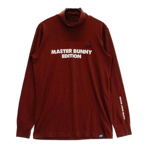 MASTER BUNNY EDITION マスターバニーエディション ハイネック 長袖Tシャツ ブラウン系 3 [240101162244] ゴルフウェア メンズ