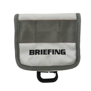 【美品】BRIEFING GOLF ブリーフィング パターカバー マレット型 グレー系 PT [240101161350] ゴルフウェアの画像1