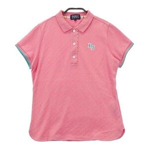 PEARLY GATES パーリーゲイツ 半袖ポロシャツ ピンク系 1 [240101163520] ゴルフウェア レディース