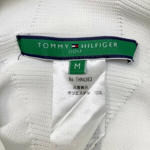 TOMMY HILFIGER GOLF トミー ヒルフィガーゴルフ ニット パーカー ホワイト系 M [240101164551] ゴルフウェア メンズの画像3