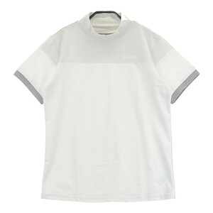 SRIXON スリクソン by DESCENTE ハイネック 半袖Tシャツ ホワイト系 L [240101161819] ゴルフウェア レディース