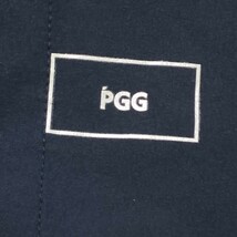 PGG PEARLY GATES パーリーゲイツ ストレッチクロップドパンツ サイドロゴ ネイビー系 00 [240101114597] ゴルフウェア レディース_画像3