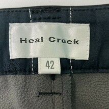 HEAL CREEK ヒールクリーク 裏起毛 ロングパンツ ブラック系 42 [240101163718] ゴルフウェア レディース_画像5