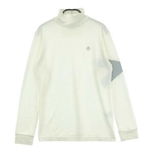 ST ANDREWS セントアンドリュース ハイネック 長袖Tシャツ ホワイト系 L [240101163720] ゴルフウェア レディース