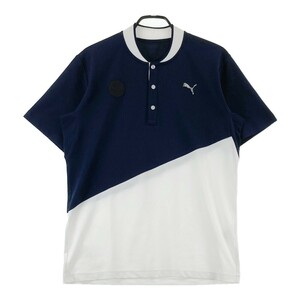 PUMA GOLF プーマゴルフ 2022年モデル 半袖Tシャツ ネイビー系 XXL [240101166023] ゴルフウェア メンズ