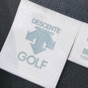 【1円】DESCENTE GOLF デサントゴルフ ハーフジップ 半袖ポロシャツ ホワイト系 S [240101121015] レディースの画像4