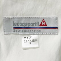 LECOQ GOLF ルコックゴルフ ショート パンツ ホワイト系 9 [240101086660] ゴルフウェア レディース_画像3