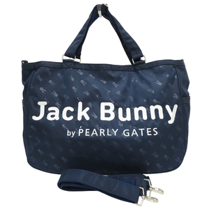 JACK BUNNY ジャックバニー 2WAY ロッカーバッグ トートバッグ ネイビー系 [240101164930] ゴルフウェア