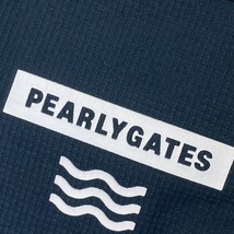 PEARLY GATES パーリーゲイツ ハイネック 半袖Tシャツ ネイビー系 6 [240101083937] ゴルフウェア メンズ_画像3