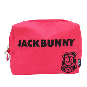 JACK BUNNY Jack ba knee pouch kalabina attaching pink series [240101165095] Golf wear 