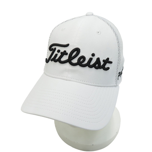 TITLEIST タイトリスト ×FOOT JOY メッシュキャップ ホワイト系 57-59cm [240101093531] ゴルフウェア