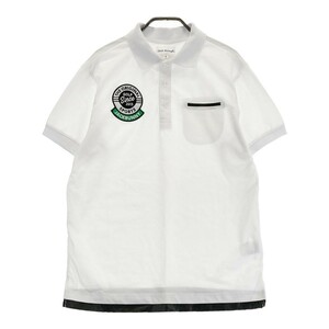 JACK BUNNY ジャックバニー 半袖ポロシャツ ホワイト系 4 [240101170577] ゴルフウェア メンズ