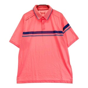 UNDER ARMOUR アンダーアーマー 半袖ポロシャツ ピンク系 LG [240101168899] ゴルフウェア メンズ