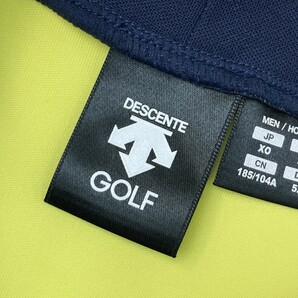 DESCENTE GOLF デサントゴルフ ハイネック 半袖Tシャツ イエロー系 XO [240101165993] ゴルフウェア メンズの画像3