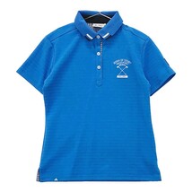 ADIDAS GOLF アディダスゴルフ 半袖ポロシャツ ブルー系 M [240001884482] ゴルフウェア レディース_画像1