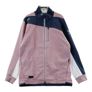 [ new goods ]OAKLEY Oacley FOA405721/2023 year of model Zip jacket Skull embroidery pink series XL [240101168640] Golf wear men's 