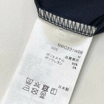 BRIEFING GOLF ブリーフィング 2023年モデル ハイネック 長袖Tシャツ ロゴ ネイビー系 M [240101168676] ゴルフウェア レディース_画像4