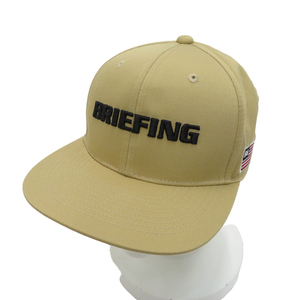 BRIEFING GOLF ブリーフィング 2023年モデル キャップ ベージュ系 FREE [240101172565] ゴルフウェア