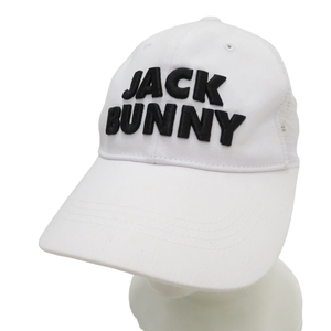 JACK BUNNY ジャックバニー メッシュキャップ ホワイト系 FR [240101032745] ゴルフウェア