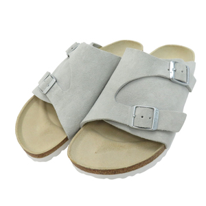 【美品】BIRKENSTOCK ビルケンシュトック サンダル チューリッヒ ブルー系 26.5 [240101136314] メンズ