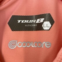 BRIDGESTONE GOLF ブリヂストンゴルフ 半袖ポロシャツ TOUR B ピンク系 LL [240101171911] ゴルフウェア メンズ_画像4