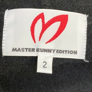 MASTER BUNNY EDITION マスターバニーエディション カシミヤジップパーカー ブラック系 2 [240101170488] ゴルフウェア レディースの画像3