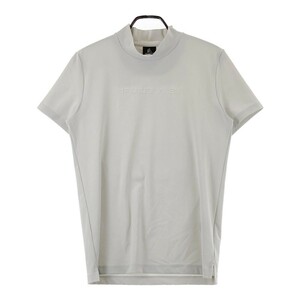 1PIU1UGUALE3 GOLF 半袖モックネックTシャツ グレー系 5 [240101103079] ゴルフウェア メンズ