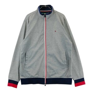 TOMMY HILFIGER GOLF トミー ヒルフィガーゴルフ ジップジャケット グレー系 LL [240101174444] ゴルフウェア メンズの画像1