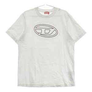 DIESEL ディーゼル 半袖Tシャツ ホワイト系 M [240101167989] メンズ