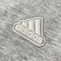 【1円】ADIDAS GOLF アディダスゴルフ スウェット 襟付きトレーナー グレー系 サイズタグ無し [240101112586] レディース_画像3